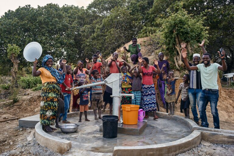 Endlich Wasser für Nelson